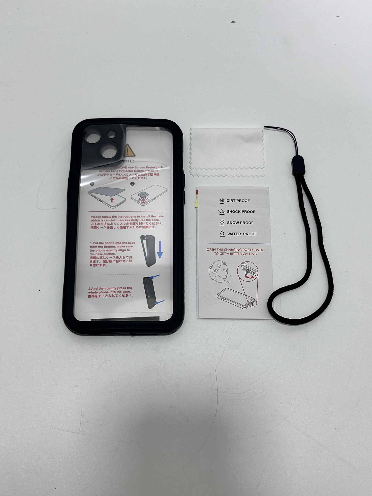 Apple iPhone 14 Plus Su ve Toza Dayanıklı Kılıf Apple iPhone 14 Plus Su ve Toza Dayanıklı Kılıf