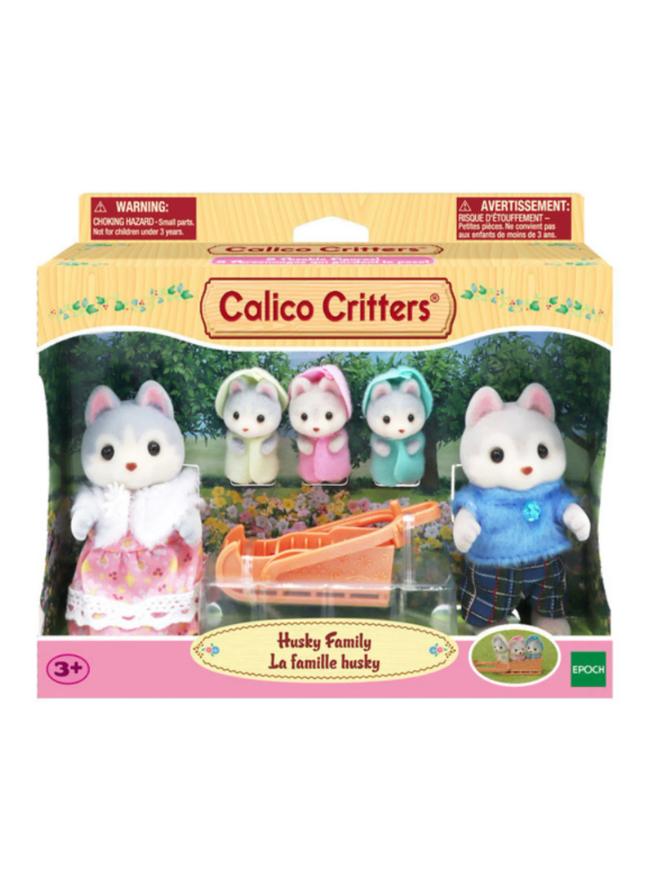 Calico Critters Husky Ailesi Figür Oyuncak Seti Calico Critters Husky Ailesi Figür Oyuncak Seti