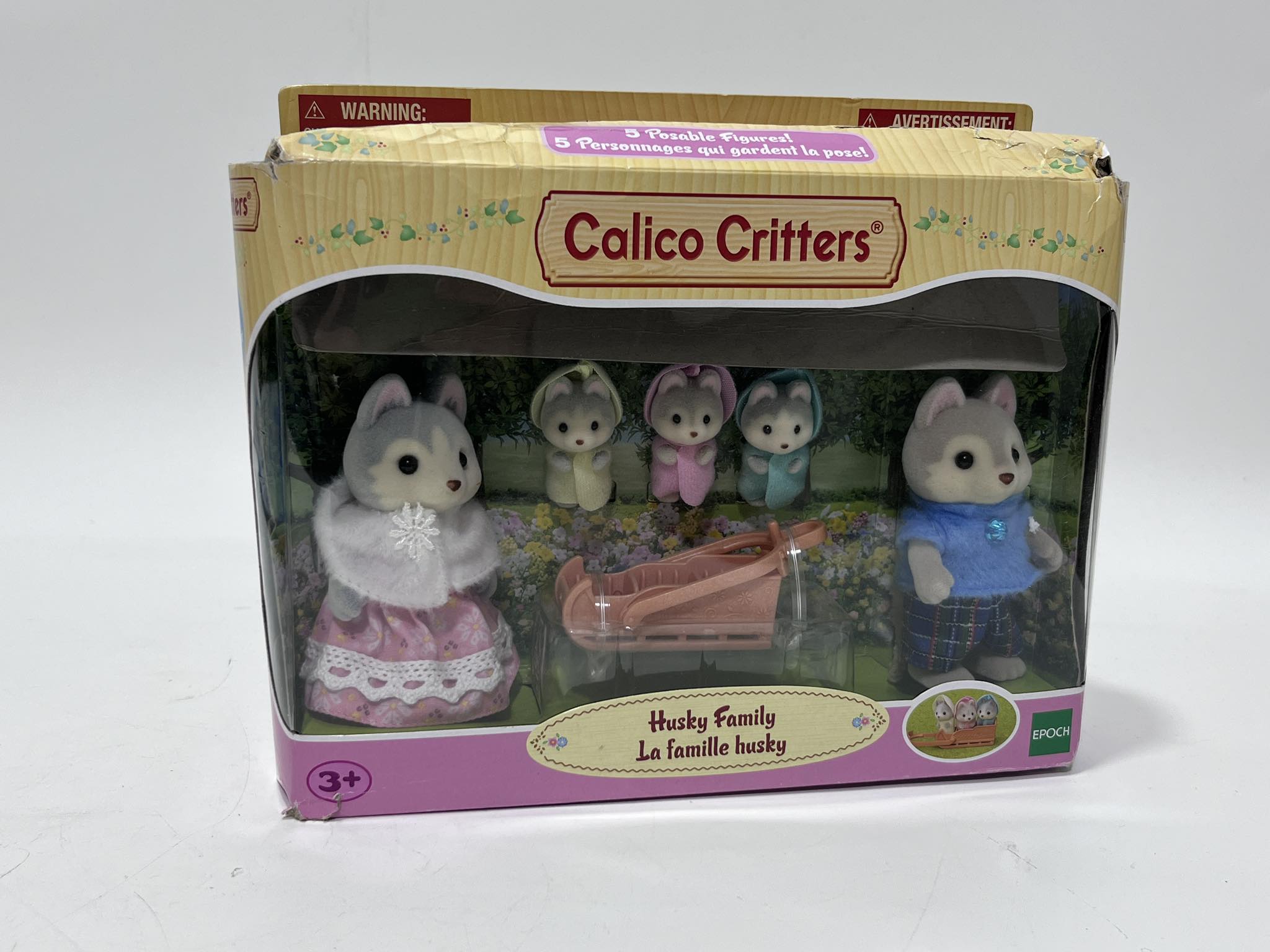 Calico Critters Husky Ailesi Figür Oyuncak Seti Calico Critters Husky Ailesi Figür Oyuncak Seti