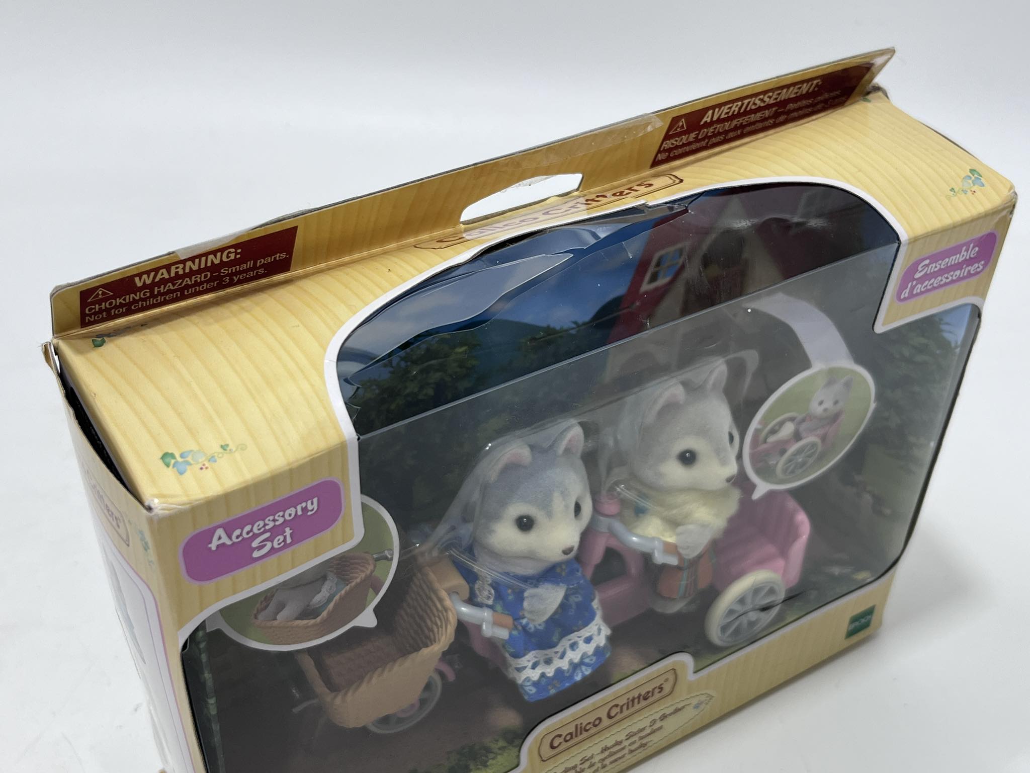Calico Critters Husky Tandem Cycling Set Figür Oyunca Seti Calico Critters Husky Tandem Cycling Set Figür Oyunca Seti