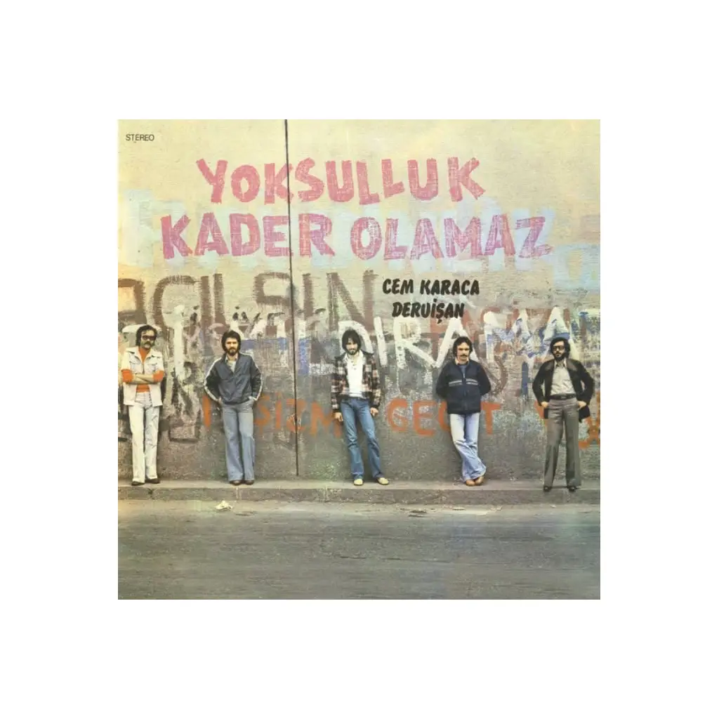Cem Karaca Dervişan - Yoksulluk Kader Olamaz LP Plak