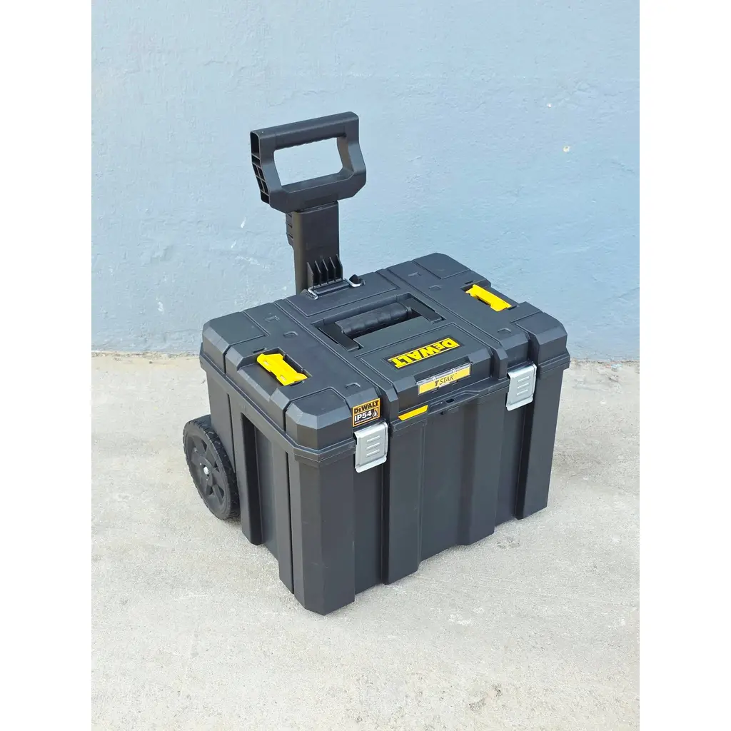 Dewalt TSTAK Ağır Hizmet Tipi Tekerlekli Derin Takım Çantası DW014 (Çıtır Darbeli)