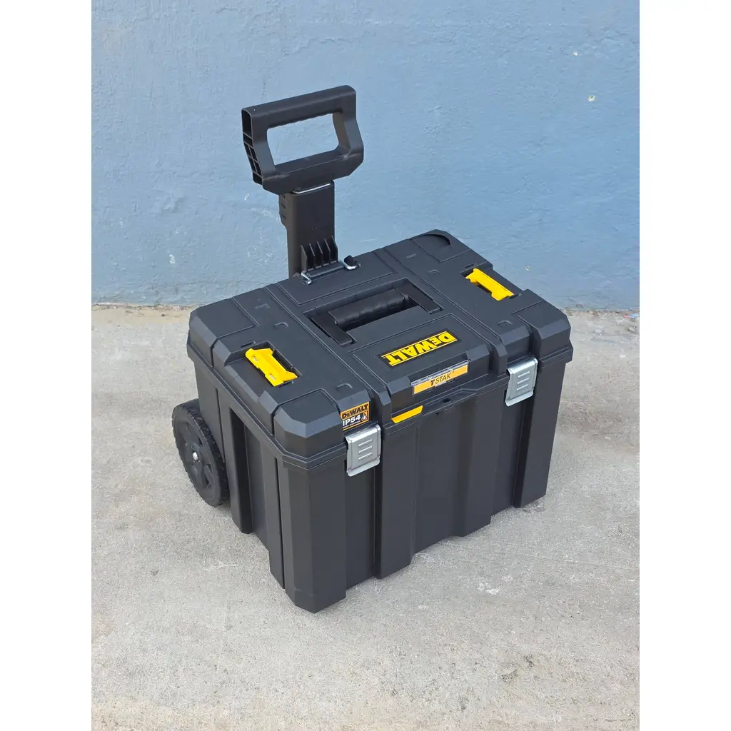 Dewalt TSTAK Ağır Hizmet Tipi Tekerlekli Derin Takım Çantası DW015 (Çıtır Darbeli)