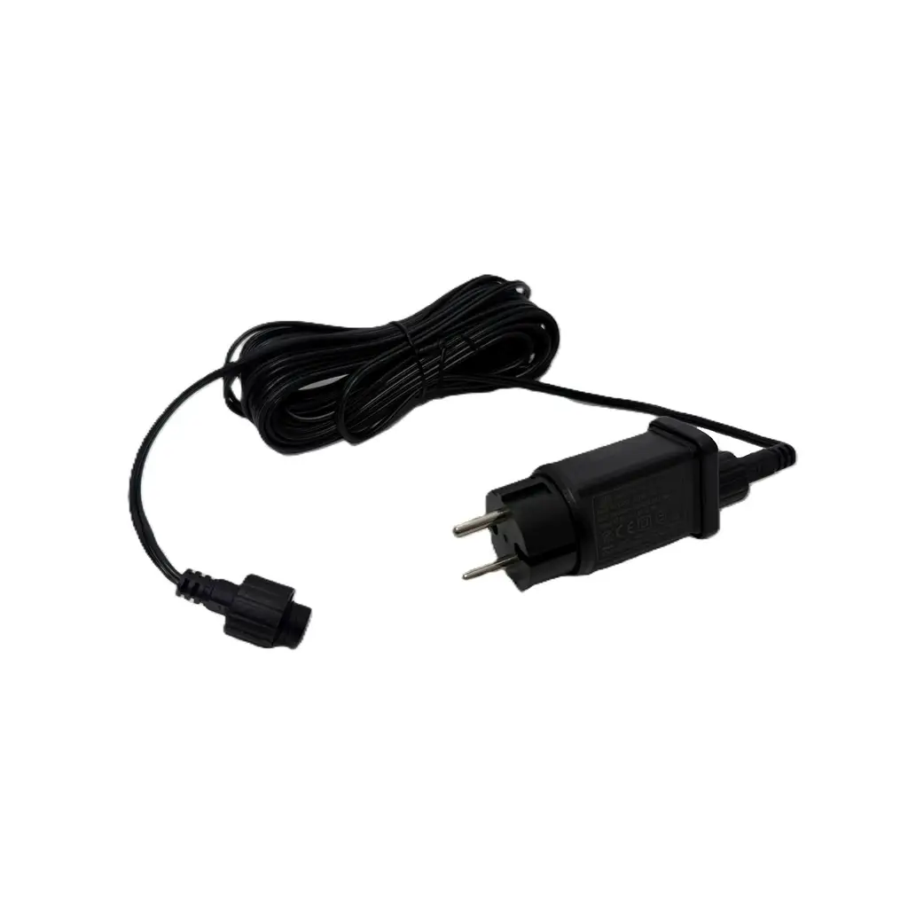 Dış Mekan Şişme Noel Dekor Aydınlatma Adaptörü IP44 12V 1A 10 Metre