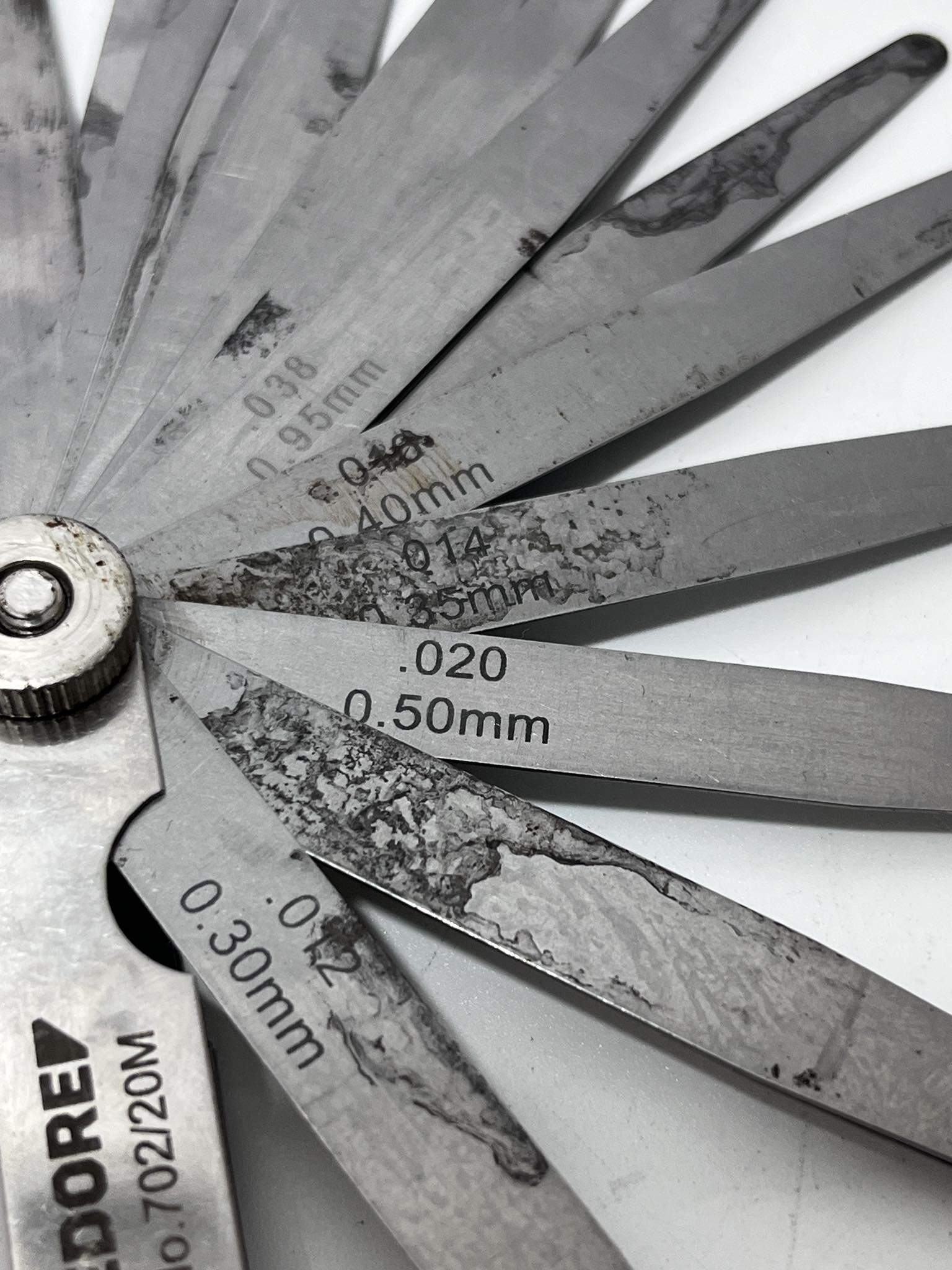 Gedore 702/20M Filler Çakısı Sentil Çakısı 20 Kanat 0,05-1,00mm 2.El Gedore 702/20M Filler Çakısı Sentil Çakısı 20 Kanat 0,05-1,00mm 2.El