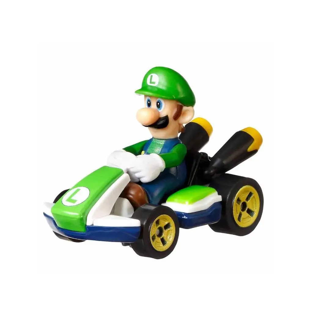 Hot Wheels GBG25 Mario Kart Luigi Standard Kart