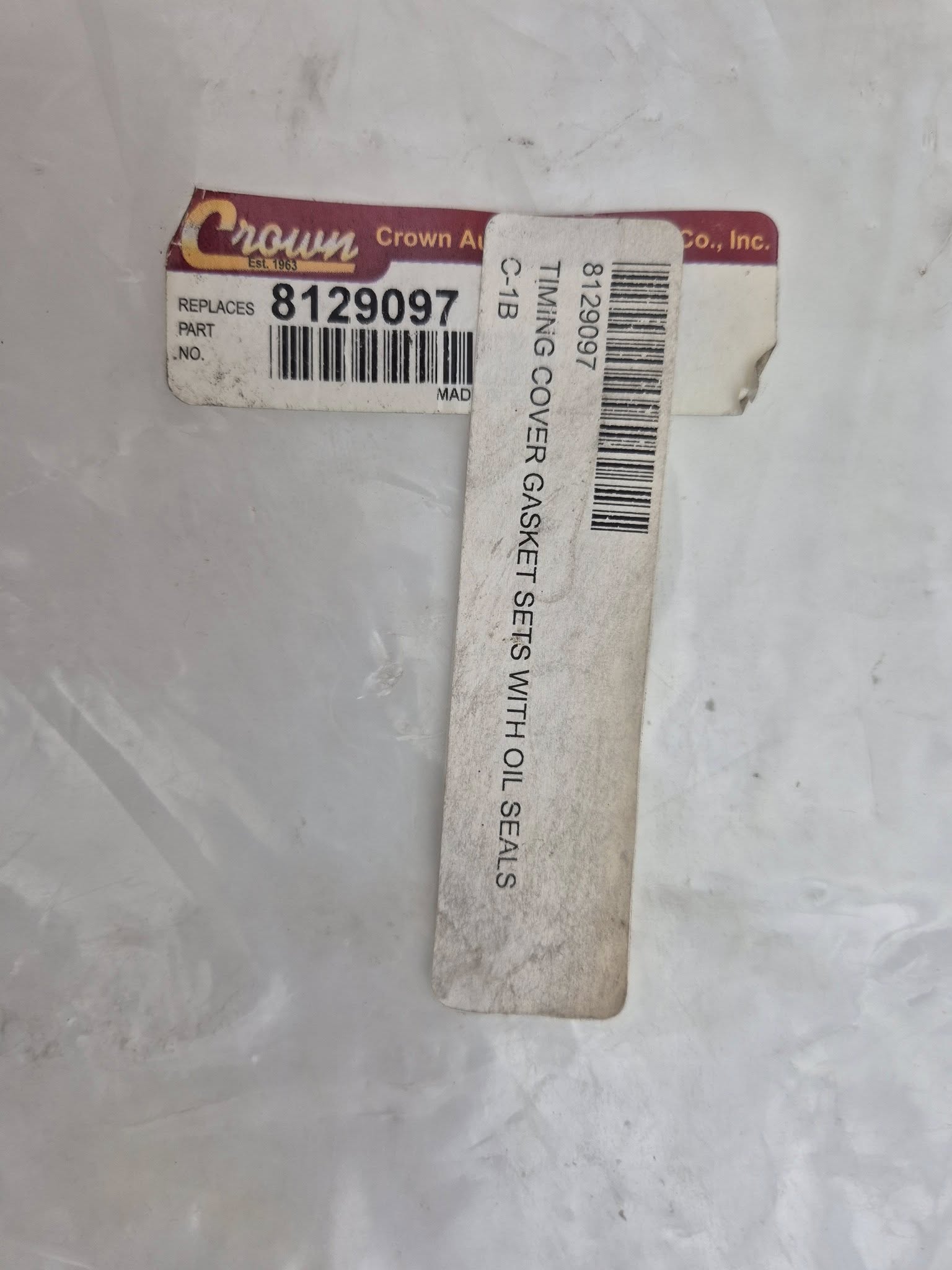 Jeep Triger Zamanlama Kapağı Conta Seti Crown 8129097 1972-1986 Jeep Triger Zamanlama Kapağı Conta Seti Crown 8129097 1972-1986