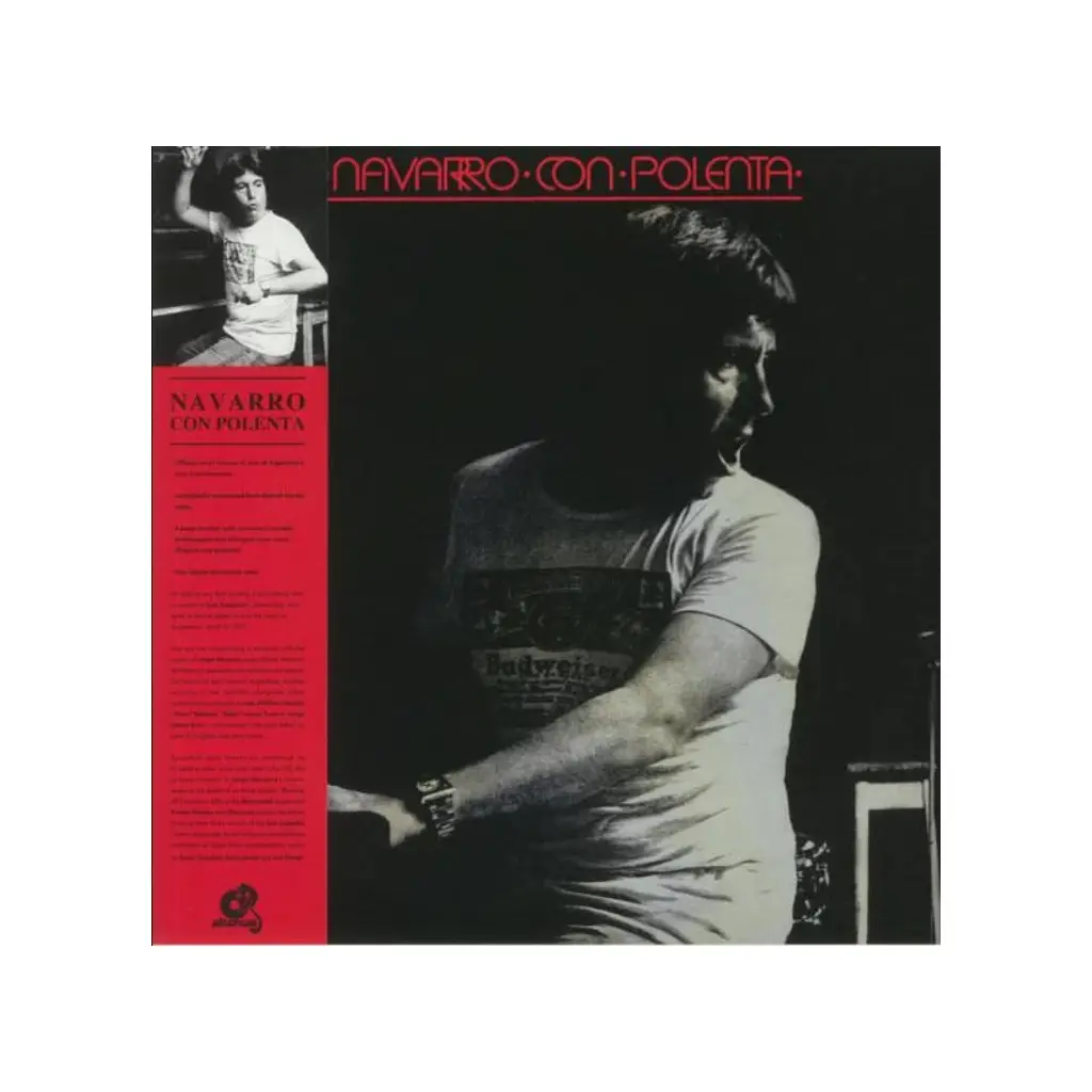 Jorge Navarro - Navarro Con Polenta LP Plak 