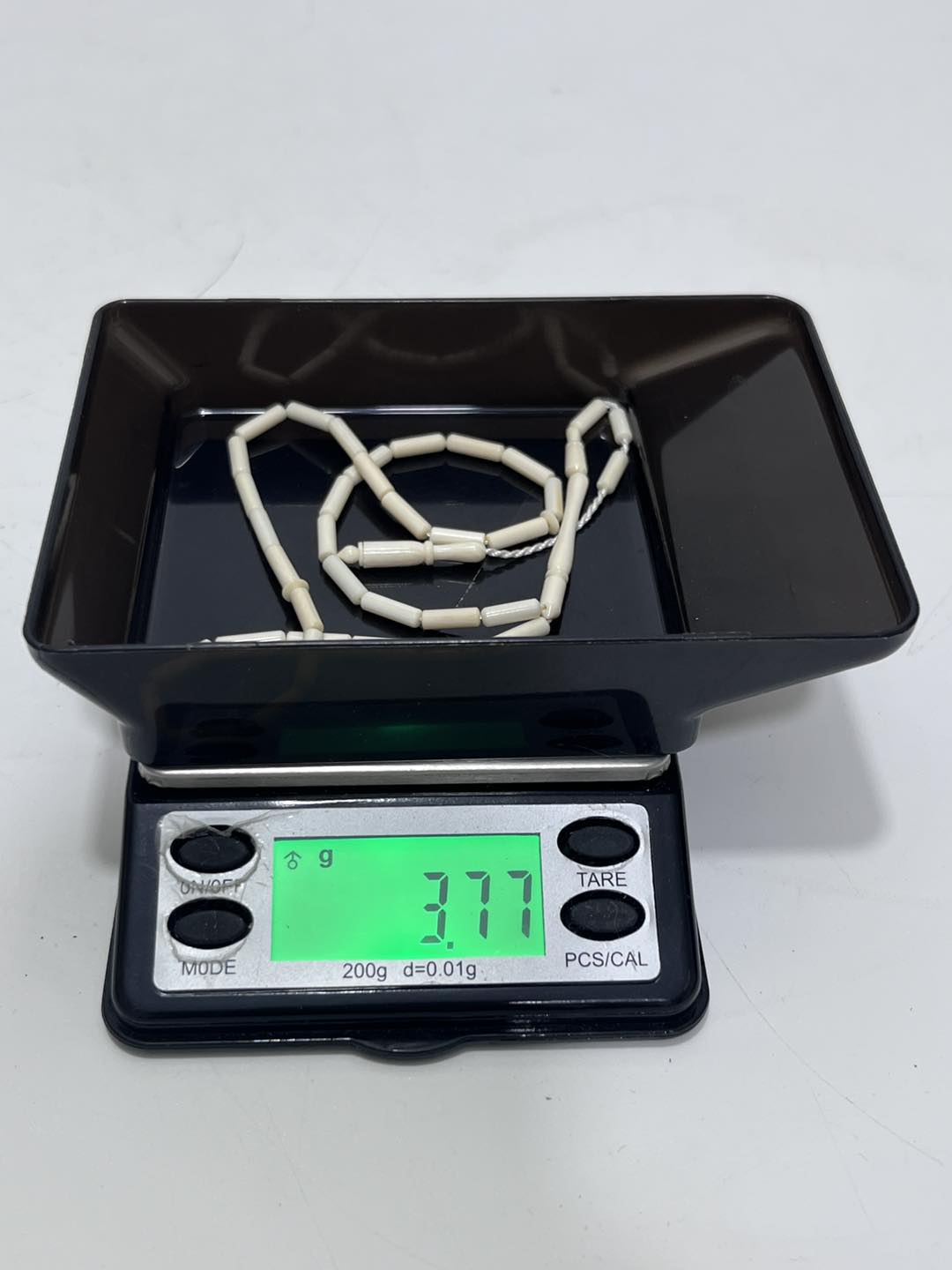 Kesme Fildişi Tesbih 3,76 Gram - Koleksiyonluk Fil Dişi Tespih Kesme Fildişi Tesbih 3,76 Gram - Koleksiyonluk Fil Dişi Tespih