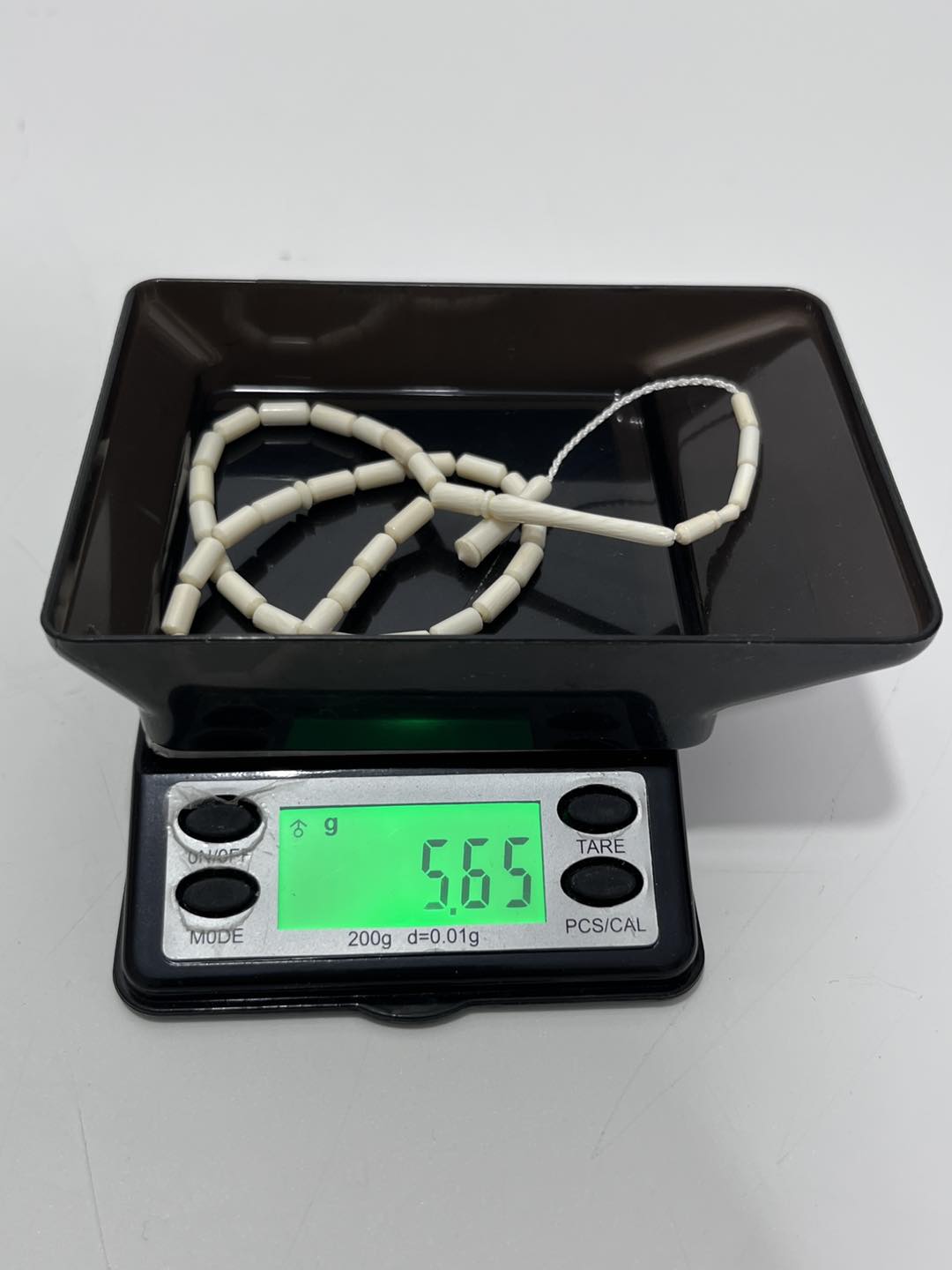 Kesme Fildişi Tesbih 5,64 Gram - Koleksiyonluk Fil Dişi Tespih Kesme Fildişi Tesbih 5,64 Gram - Koleksiyonluk Fil Dişi Tespih