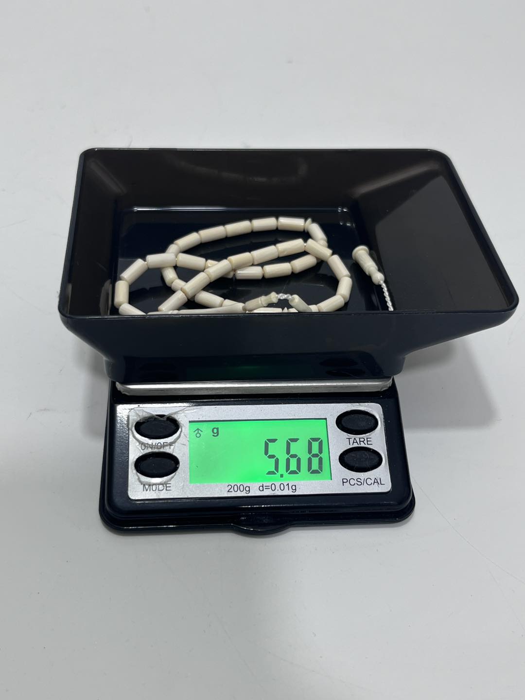 Kesme Fildişi Tesbih 5,67 Gram - Koleksiyonluk Fil Dişi Tespih Kesme Fildişi Tesbih 5,67 Gram - Koleksiyonluk Fil Dişi Tespih