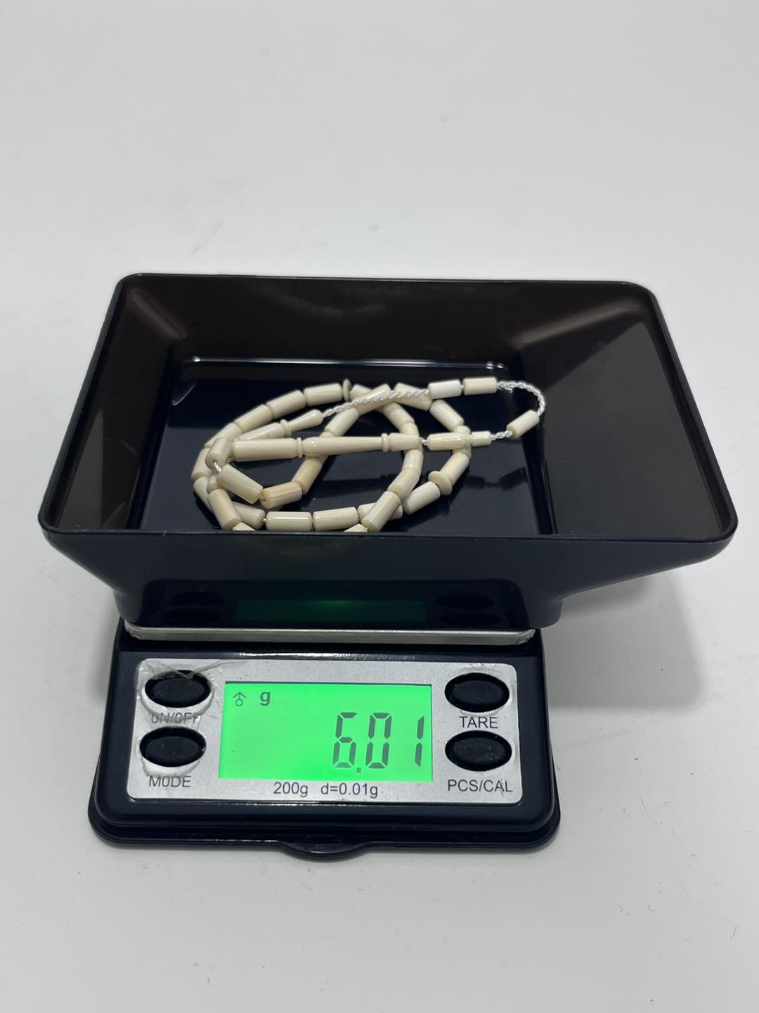 Kesme Fildişi Tesbih 6 Gram - Koleksiyonluk Fil Dişi Tespih Kesme Fildişi Tesbih 6 Gram - Koleksiyonluk Fil Dişi Tespih