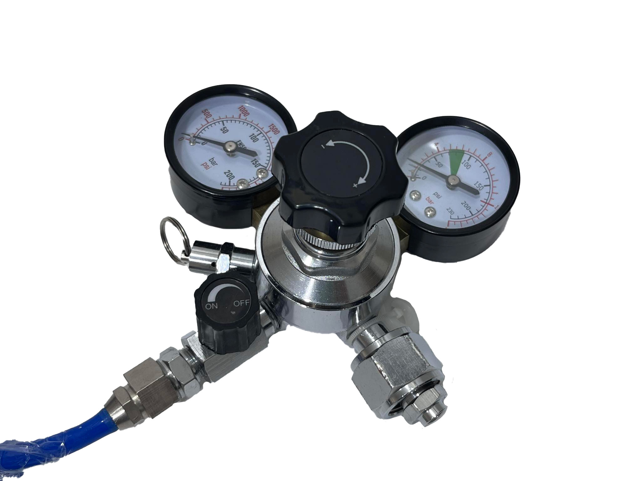 Kontrol Valfli Co2 Regülatörü (Sarmal Borulu) Kontrol Valfli Co2 Regülatörü (Sarmal Borulu)