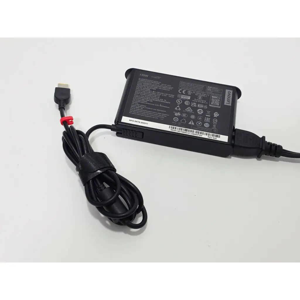 Lenovo 135W Kare Soket Şarj Adaptörü ADL135SCC3A (Orijinal - 2.El) 003