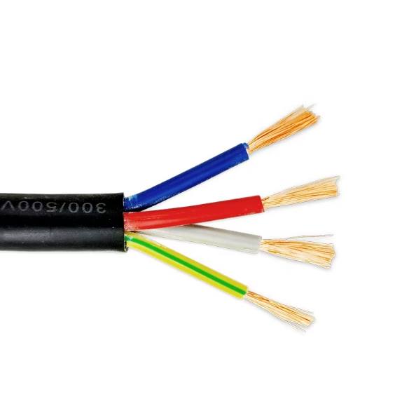 Lide Elektrik Kablosu 300/500V 4x0,5mm2 10 Metre Lide Elektrik Kablosu 300/500V 4x0,5mm2 10 Metre