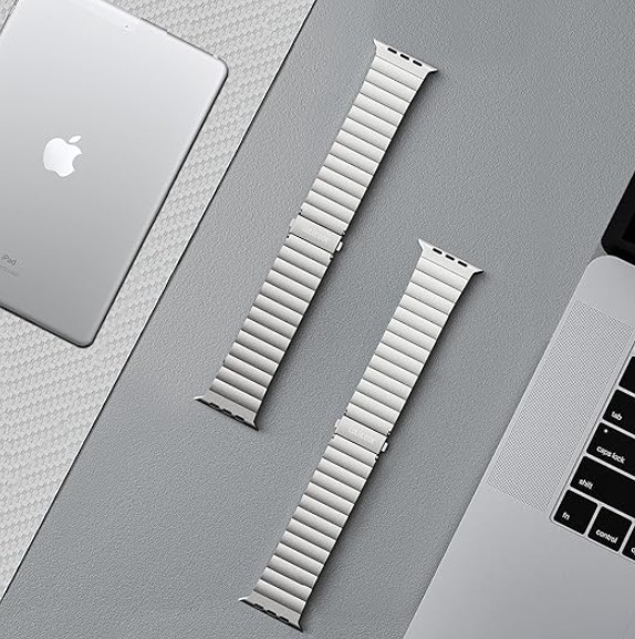 Lululook Apple Watch Ultra Titanyum Saat Kordonu 49mm Lululook Apple Watch Ultra Titanyum Saat Kordonu 49mm