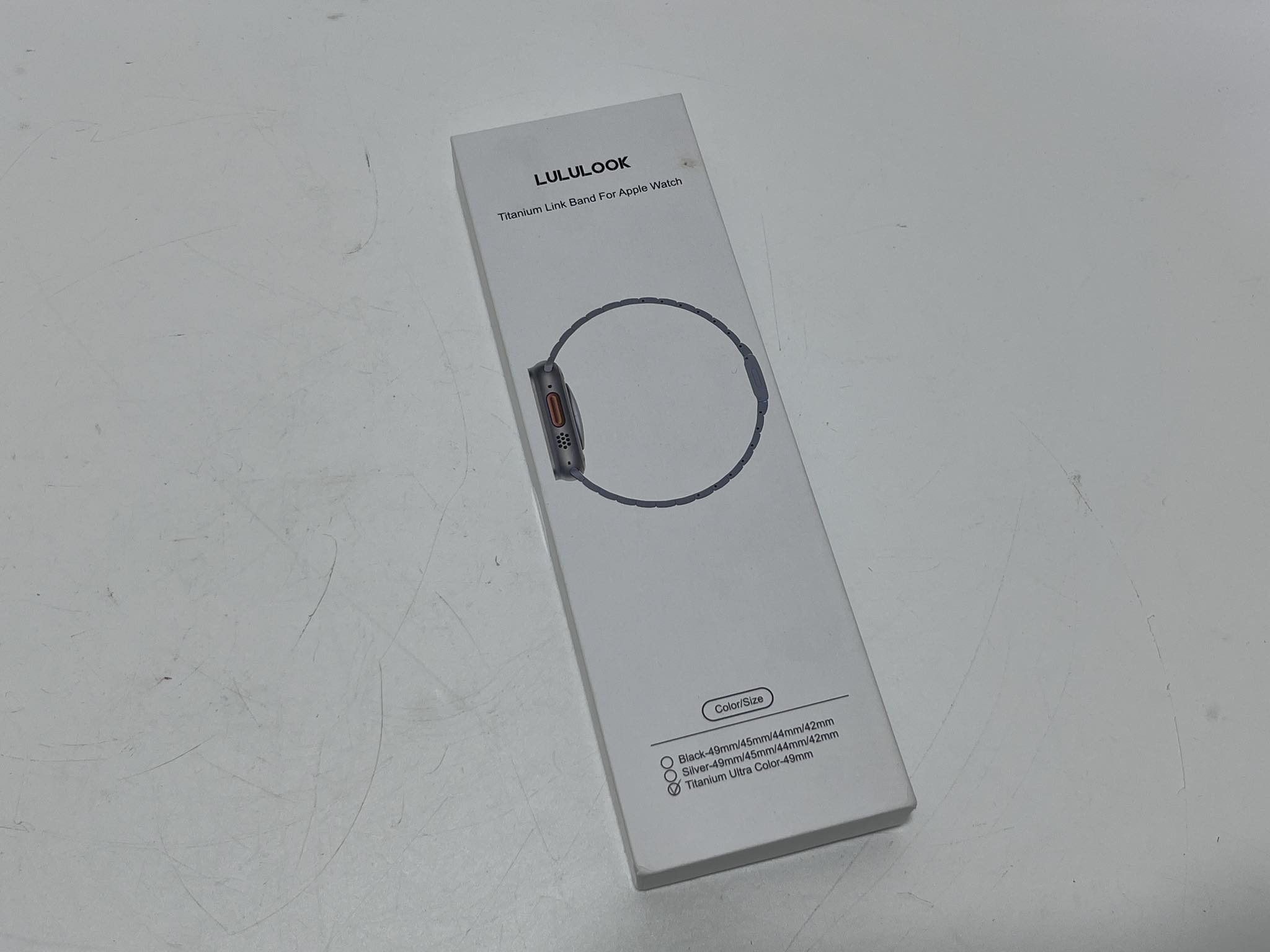 Lululook Apple Watch Ultra Titanyum Saat Kordonu 49mm Lululook Apple Watch Ultra Titanyum Saat Kordonu 49mm