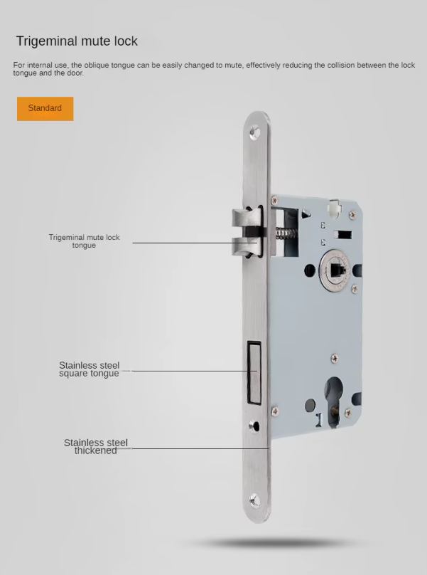 Minkingden 9903 Minimalist Sessiz Kapı Kolu Kilit Seti Minkingden 9903 Minimalist Sessiz Kapı Kolu Kilit Seti