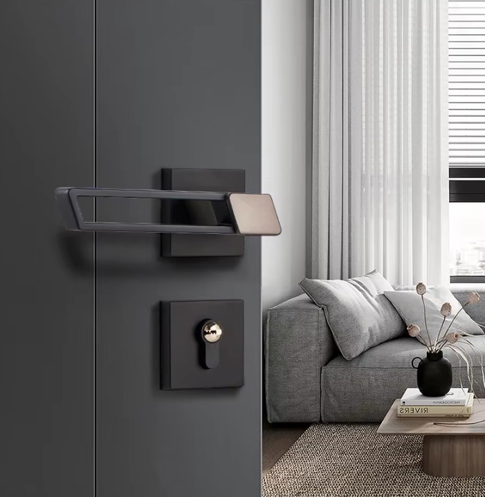 Minkingden 9903 Minimalist Sessiz Kapı Kolu Kilit Seti Minkingden 9903 Minimalist Sessiz Kapı Kolu Kilit Seti
