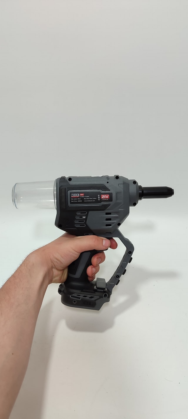 Mok 6501 Şarjlı Perçin Tabancası Brushless Motor 21v (Bataryasız) Mok 6501 Şarjlı Perçin Tabancası Brushless Motor 21v (Bataryasız)
