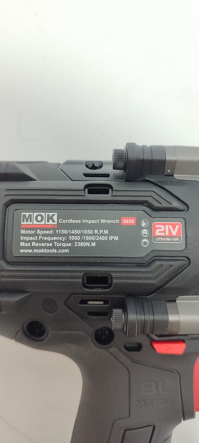 Mok 6806 Şarjlı Somun Sıkma Sökme Tabancası Darbeli Brushless Motor 21v Mok 6806 Şarjlı Somun Sıkma Sökme Tabancası Darbeli Brushless Motor 21v