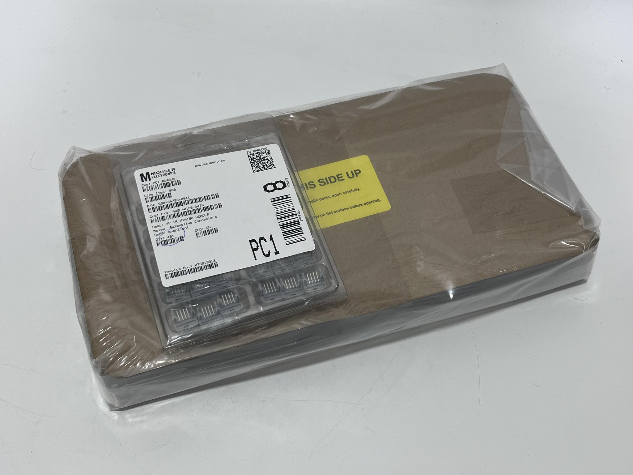 Molex 34793-00414P 1R MINI50 Otomotiv Konnektör 451 Adet Molex 34793-00414P 1R MINI50 Otomotiv Konnektör 451 Adet