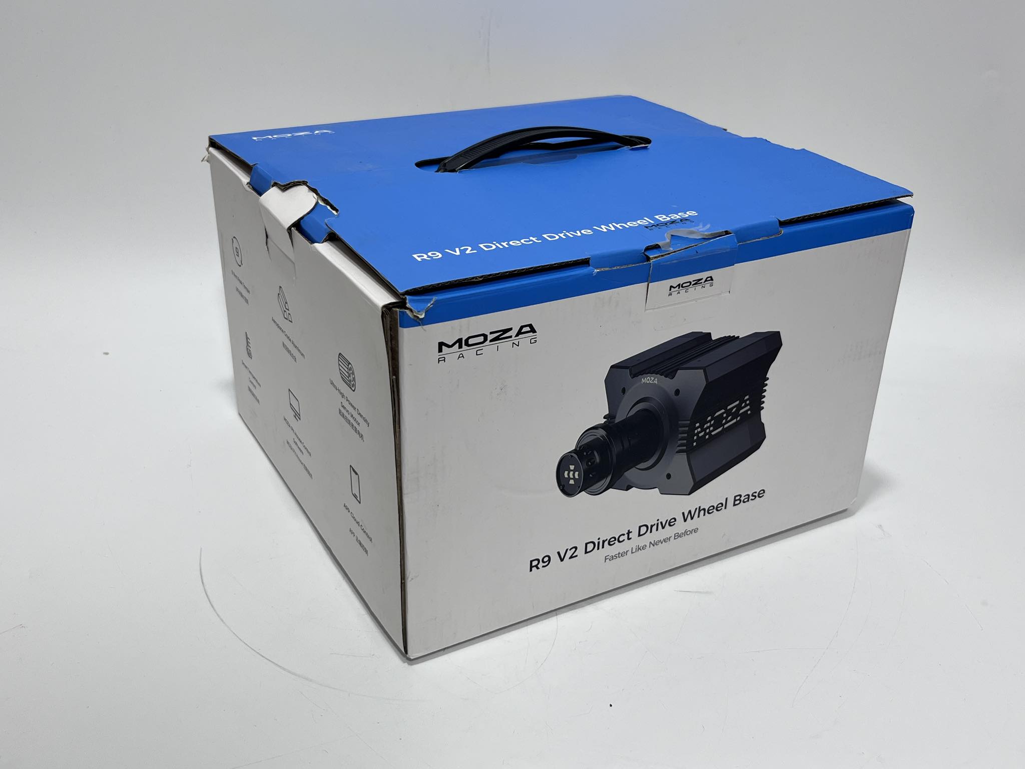 Moza Racing R9 V2 DD Direksiyon Motoru 9Nm Moza Racing R9 V2 DD Direksiyon Motoru 9Nm