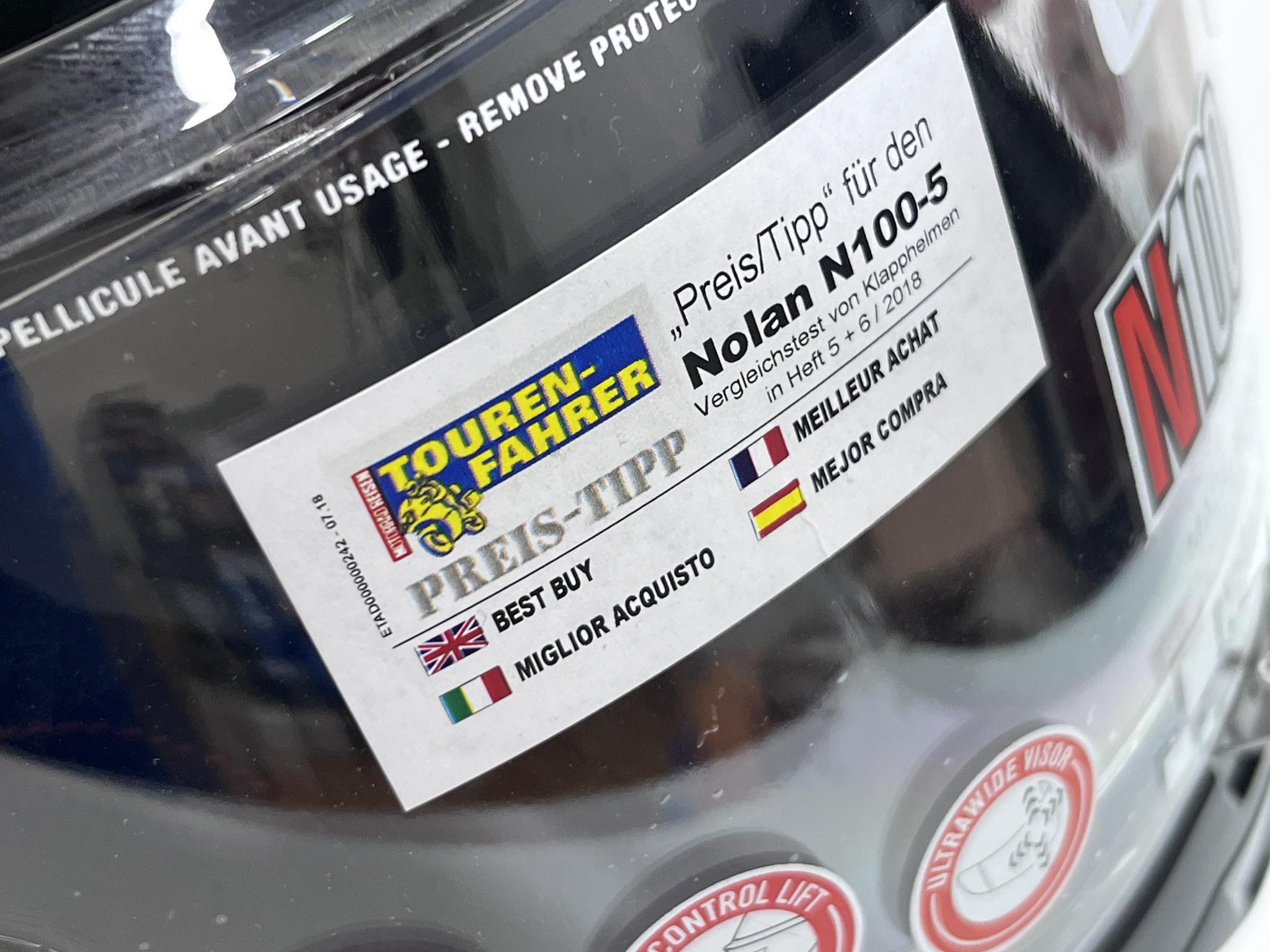 Nolan N100-5 Classic N-Com Çene Açılır Kask L Beden Nolan N100-5 Classic N-Com Çene Açılır Kask L Beden