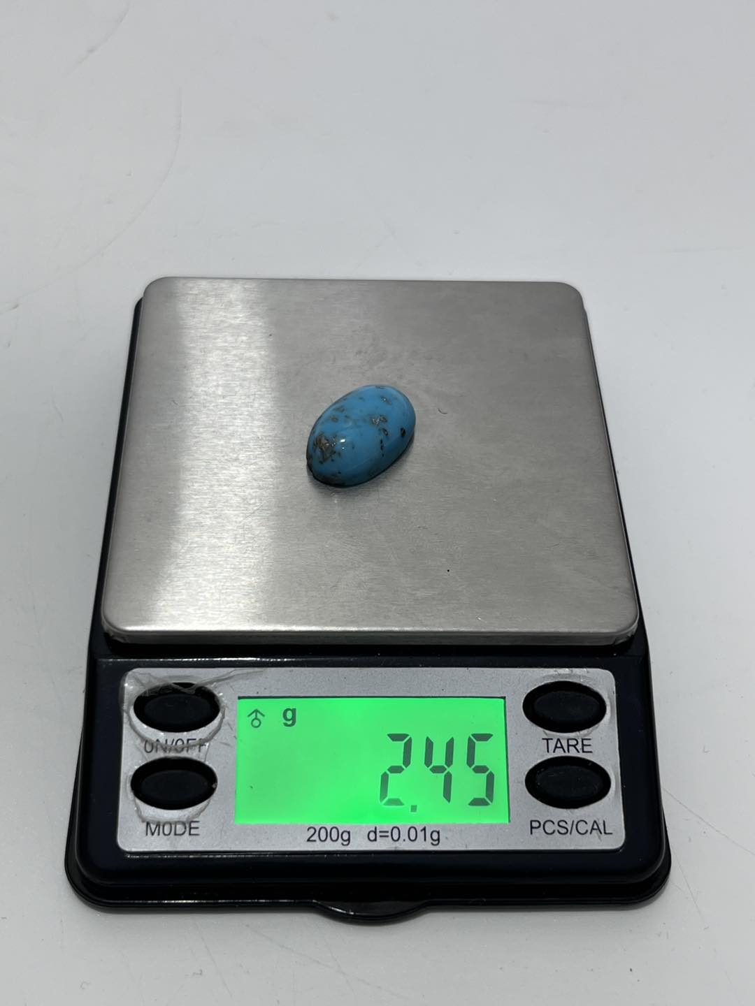Okyanus Temalı Doğal Kabaşon Firuze Taşı 12,1 Karat - Turkuaz Taşı 2,44 Gram Okyanus Temalı Doğal Kabaşon Firuze Taşı 12,1 Karat - Turkuaz Taşı 2,44 Gram
