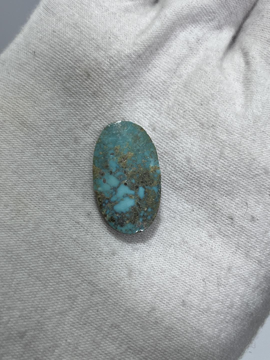 Okyanus Temalı Doğal Kabaşon Firuze Taşı 12,5 Karat - Turkuaz Taşı 2,52 Gram Okyanus Temalı Doğal Kabaşon Firuze Taşı 12,5 Karat - Turkuaz Taşı 2,52 Gram