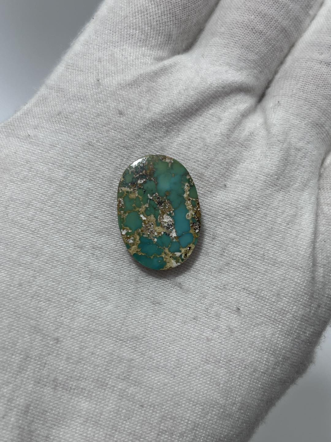 Okyanus Temalı Doğal Kabaşon Firuze Taşı 14,5 Karat - Turkuaz Taşı 2,95 Gram Okyanus Temalı Doğal Kabaşon Firuze Taşı 14,5 Karat - Turkuaz Taşı 2,95 Gram
