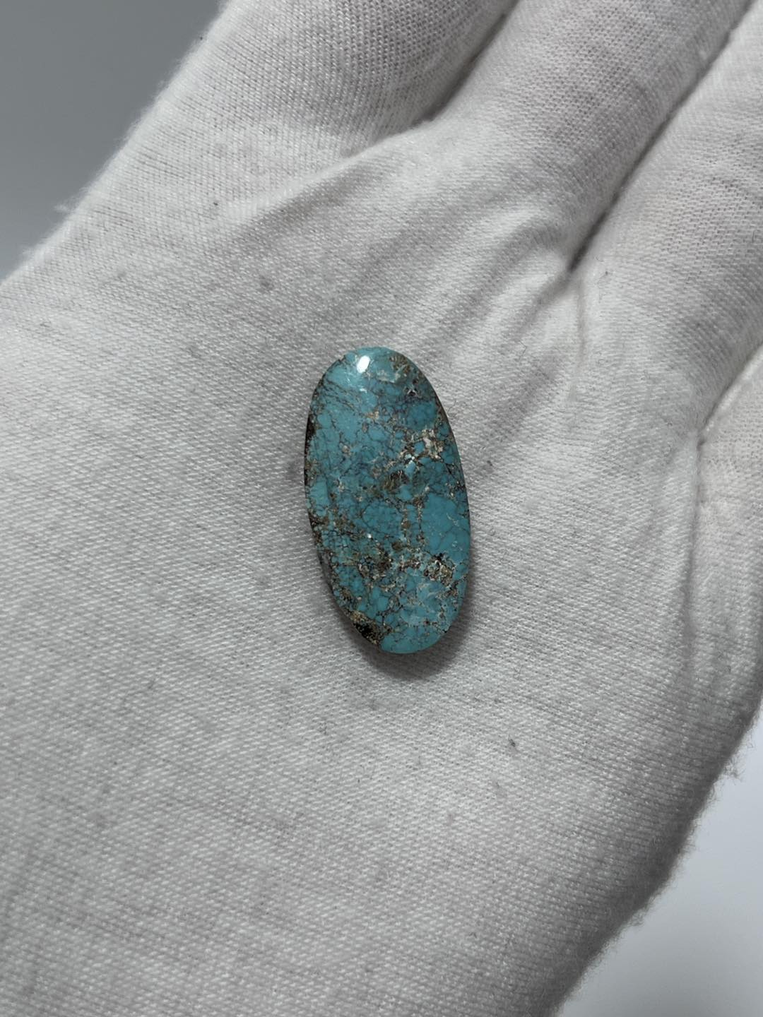 Okyanus Temalı Doğal Kabaşon Firuze Taşı 18,3 Karat - Turkuaz Taşı 3,67 Gram Okyanus Temalı Doğal Kabaşon Firuze Taşı 18,3 Karat - Turkuaz Taşı 3,67 Gram
