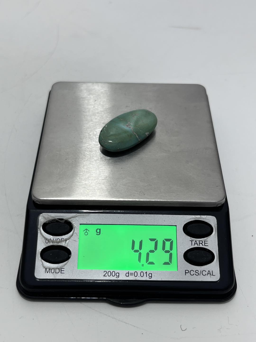 Okyanus Temalı Doğal Kabaşon Firuze Taşı 21,4 Karat - Turkuaz Taşı 4,28 Gram Okyanus Temalı Doğal Kabaşon Firuze Taşı 21,4 Karat - Turkuaz Taşı 4,28 Gram