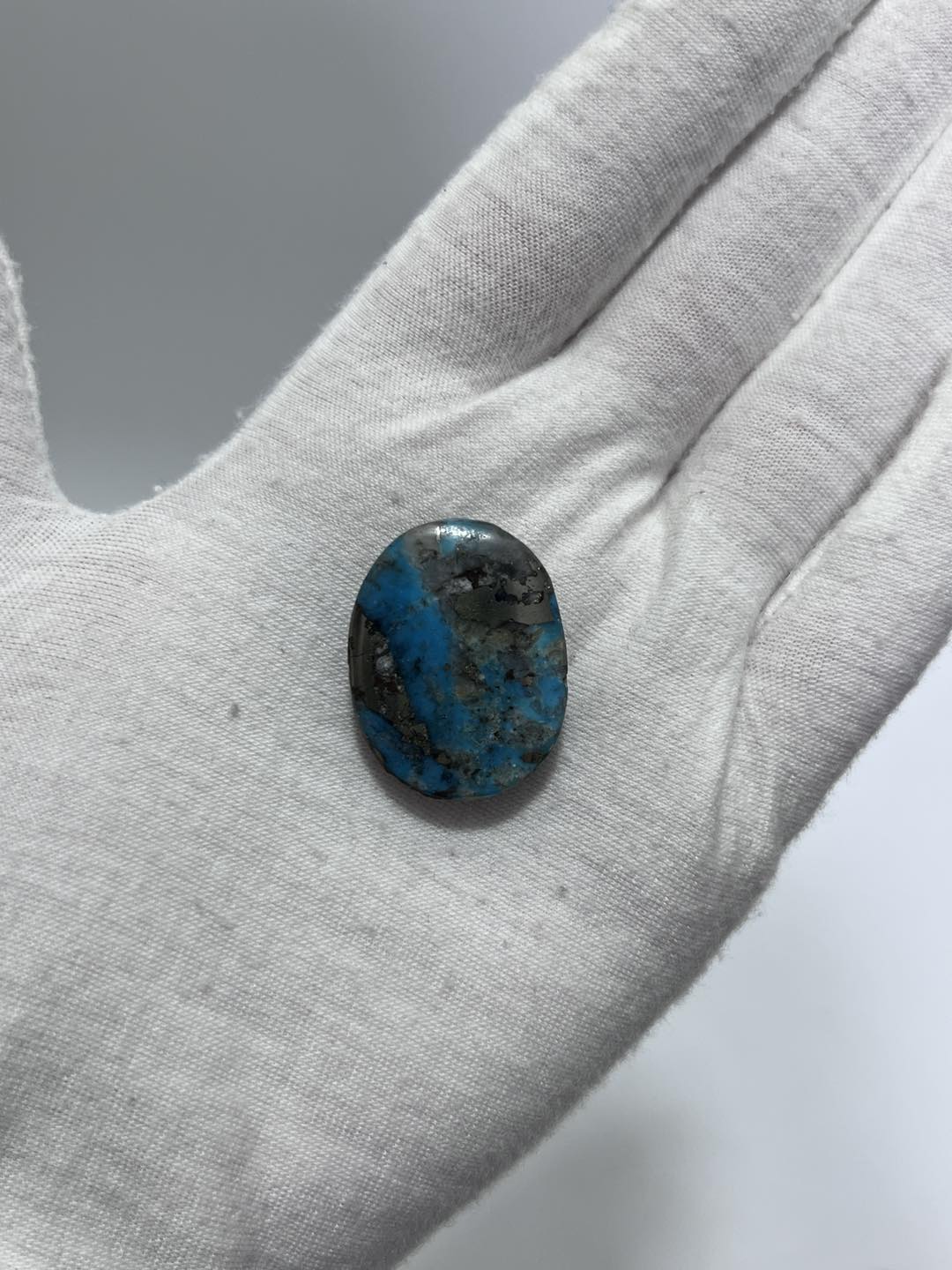 Okyanus Temalı Doğal Kabaşon Firuze Taşı 46,9 Karat - Turkuaz Taşı 9,39 Gram Okyanus Temalı Doğal Kabaşon Firuze Taşı 46,9 Karat - Turkuaz Taşı 9,39 Gram