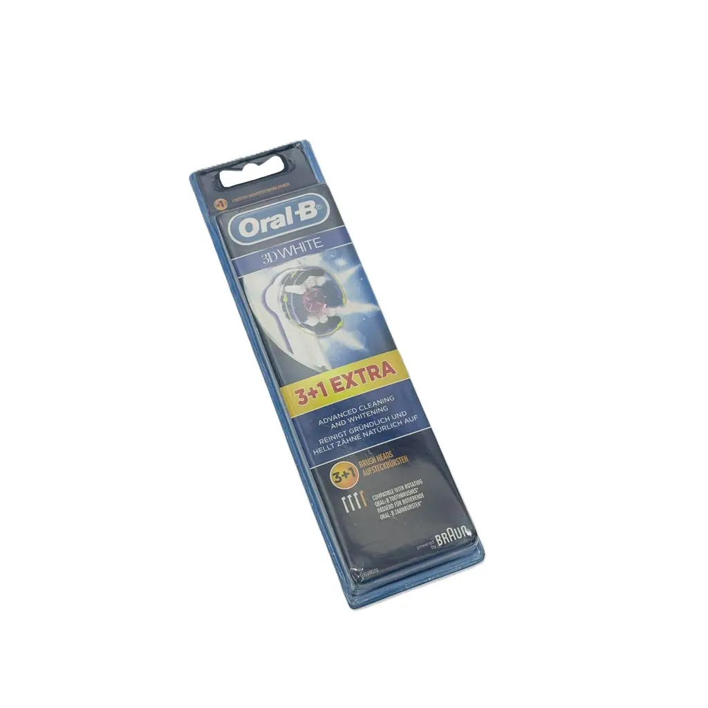 Oral-B Pro 3D White Şarjlı Diş Fırçası Yedek Başlığı 4 Adet