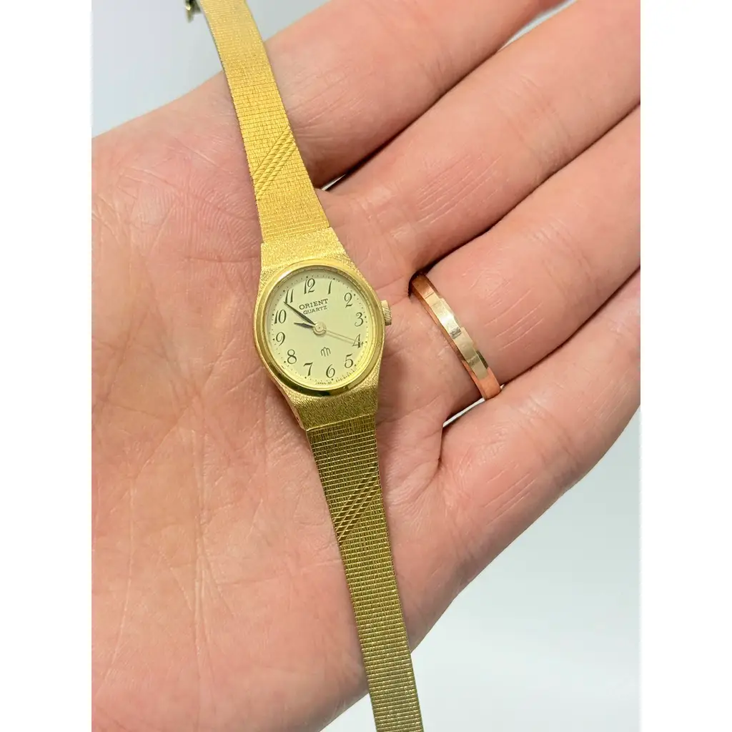 Orient 19mm Çelik Kordon Kadın Kol Saati 2.El