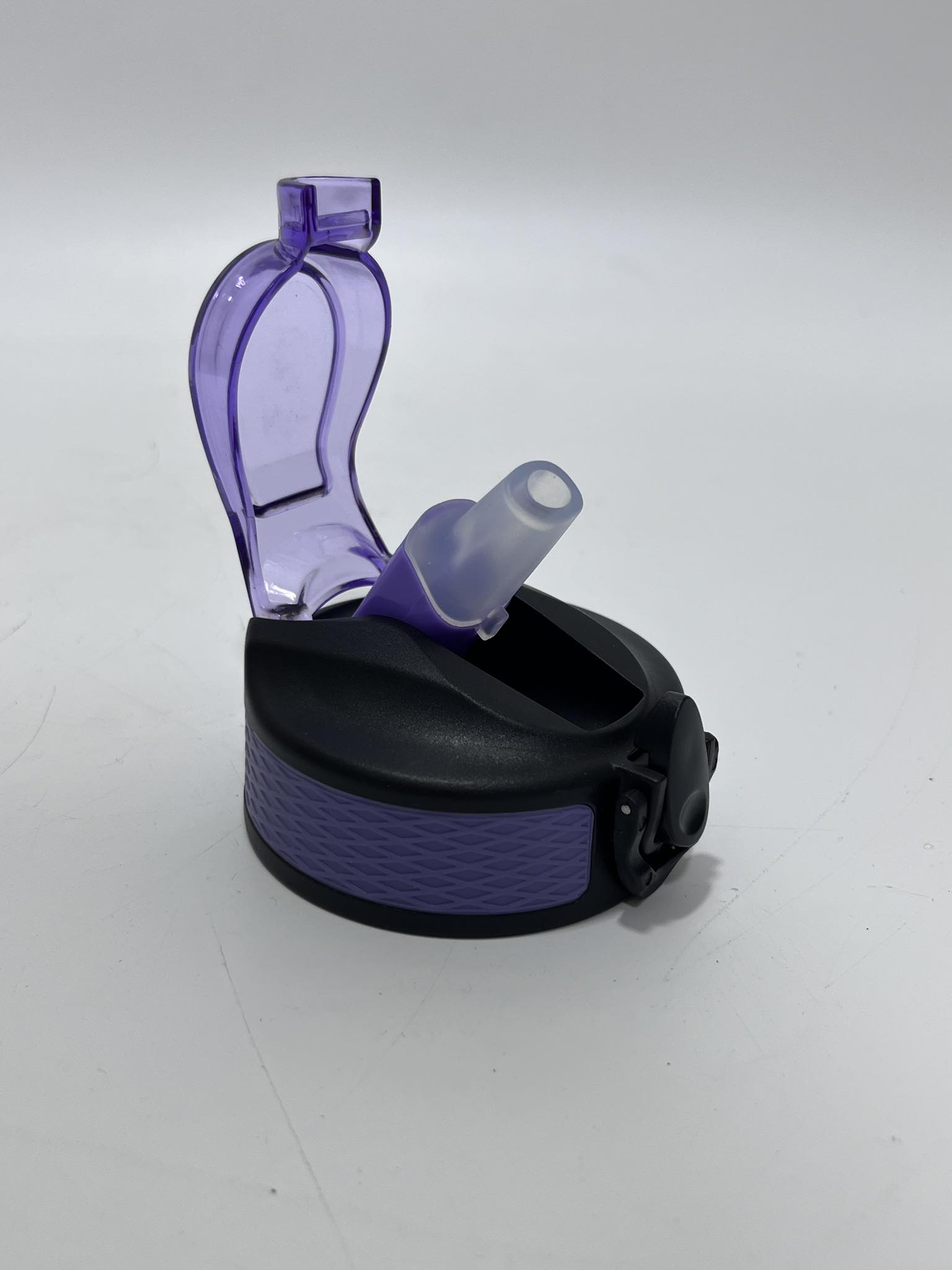 Otomatik Pipetli Su Matarası Yedek Kapağı 65mm Mor Otomatik Pipetli Su Matarası Yedek Kapağı 65mm Mor