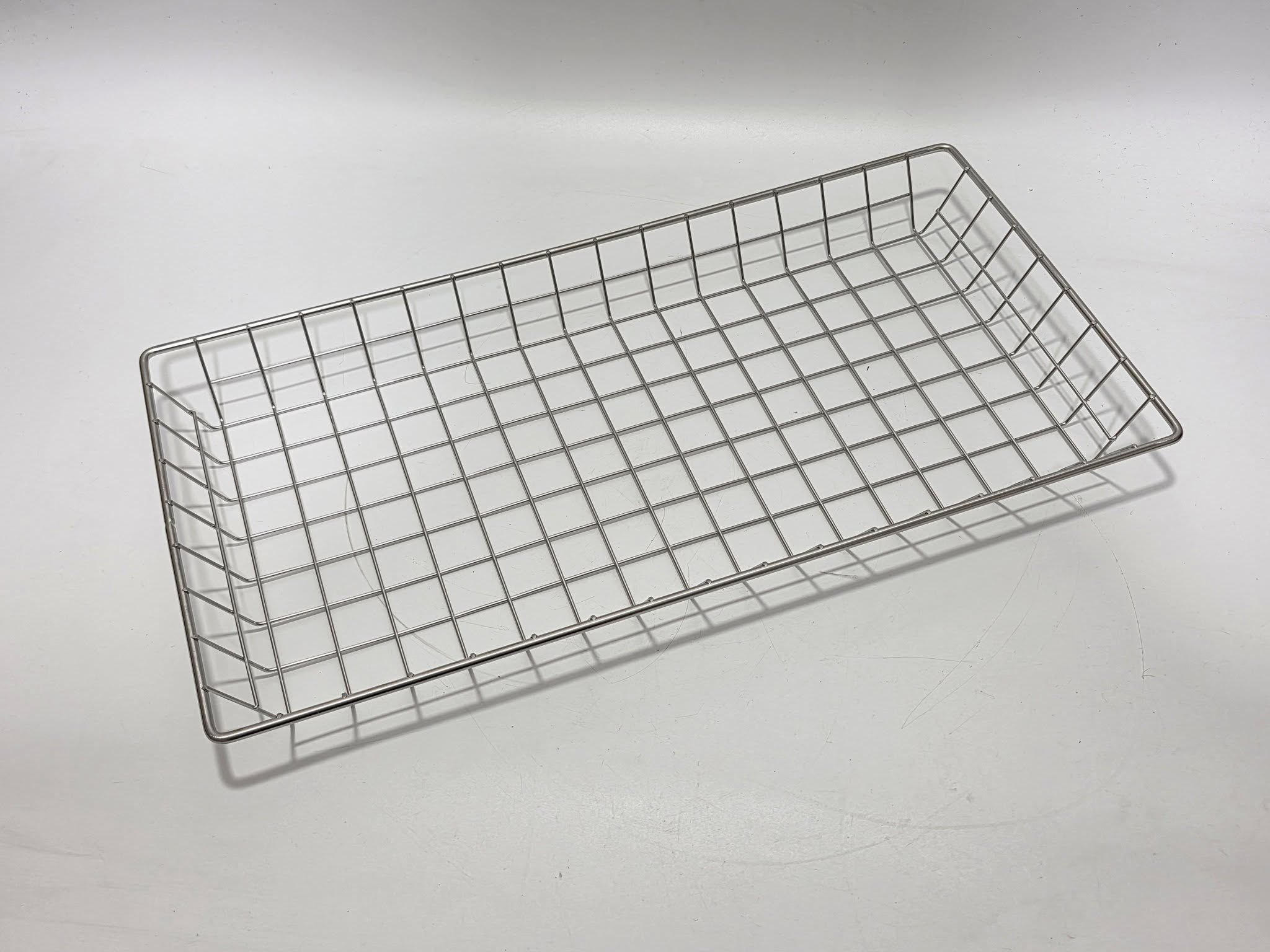 Paslanmaz Çelik Metal Sepet 49,5x25,5x4,5cm (1 Adet) Paslanmaz Çelik Metal Sepet 49,5x25,5x4,5cm (1 Adet)