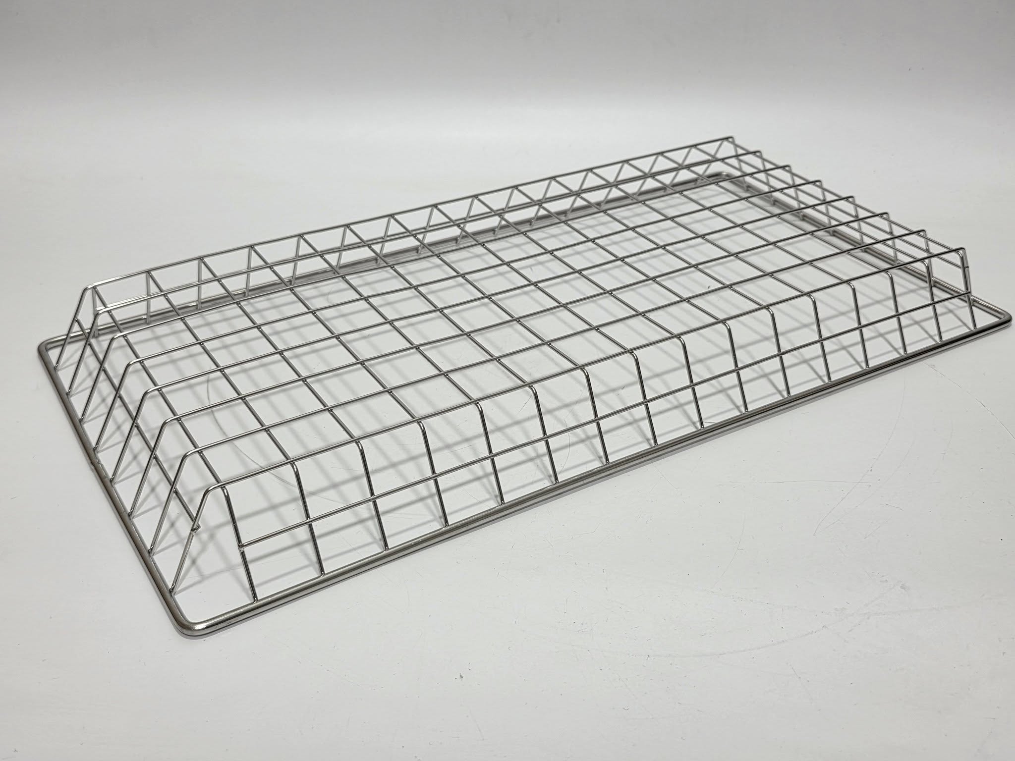 Paslanmaz Çelik Metal Sepet 49,5x25,5x4,5cm (1 Adet) Paslanmaz Çelik Metal Sepet 49,5x25,5x4,5cm (1 Adet)