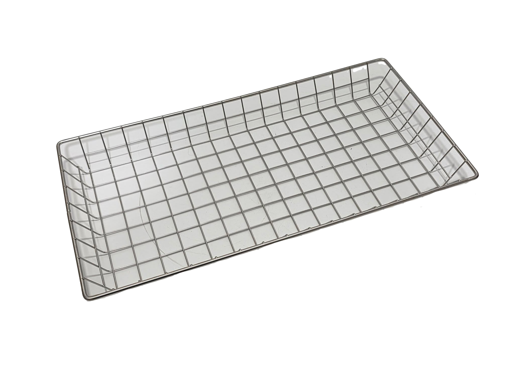 Paslanmaz Çelik Metal Sepet 49,5x25,5x4,5cm (1 Adet) Paslanmaz Çelik Metal Sepet 49,5x25,5x4,5cm (1 Adet)