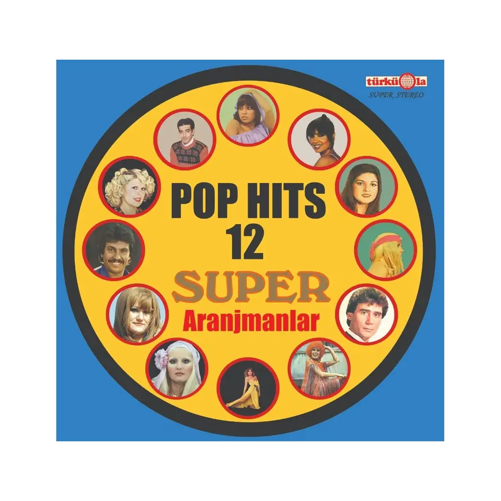 Pop Hits 12. Super Aranjmanlar LP Plak