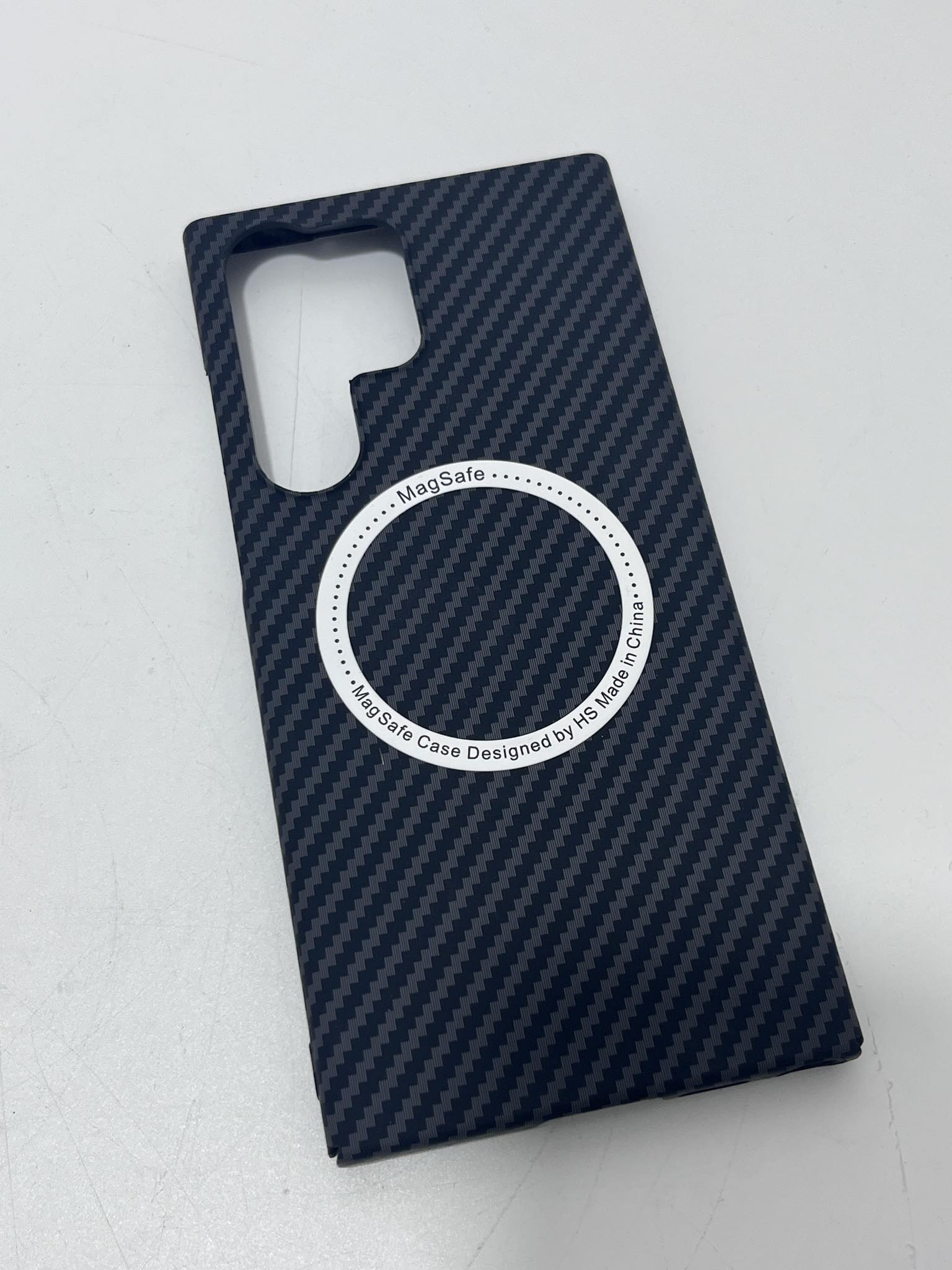 Samsung Galaxy S23 Ultra Karbon Fiber Doku Magsafe Manyetik Telefon Kılıfı Samsung Galaxy S23 Ultra Karbon Fiber Doku Magsafe Manyetik Telefon Kılıfı