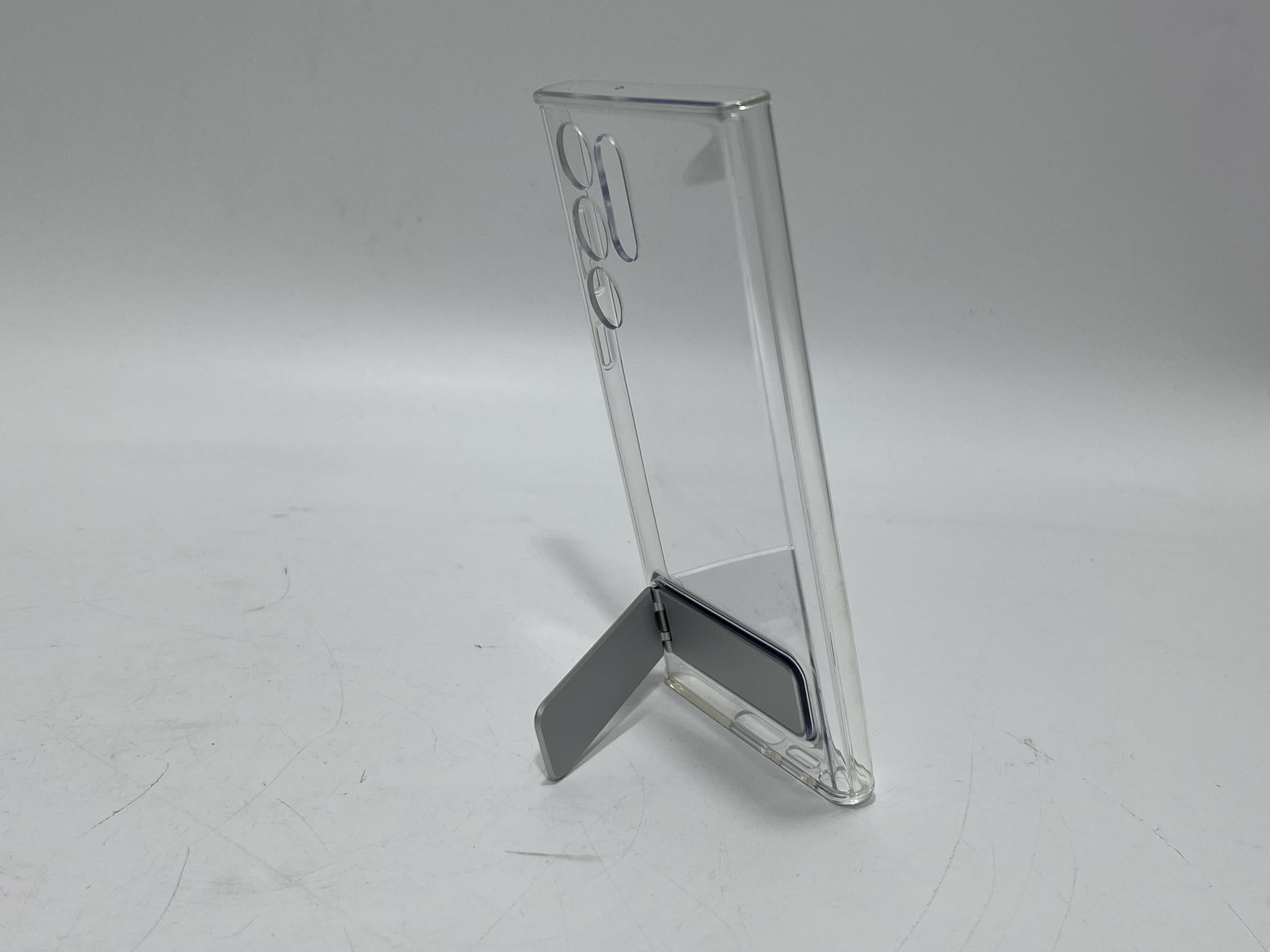 Samsung S22 Ultra Standlı Şeffaf Kılıf EF-JS908 Samsung S22 Ultra Standlı Şeffaf Kılıf EF-JS908