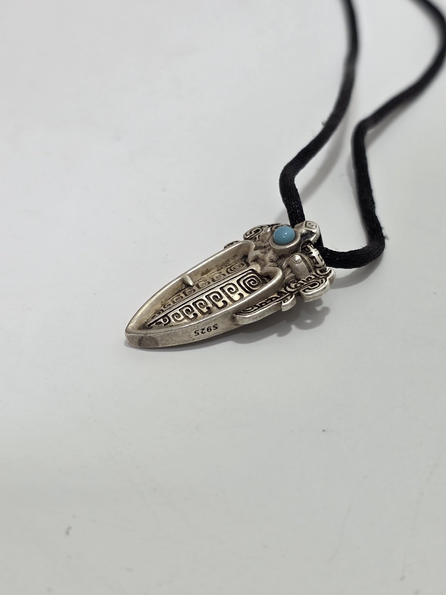 Taotie Desenli 925 Ayar Gümüş Kolye 11,45 Gram Taotie Desenli 925 Ayar Gümüş Kolye 11,45 Gram