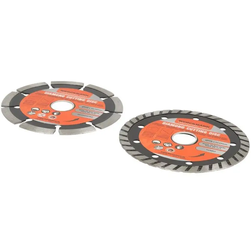 Werckmann Profesyonel 2li Beton ve Taş Elmas Kesme Diski 125mm 
