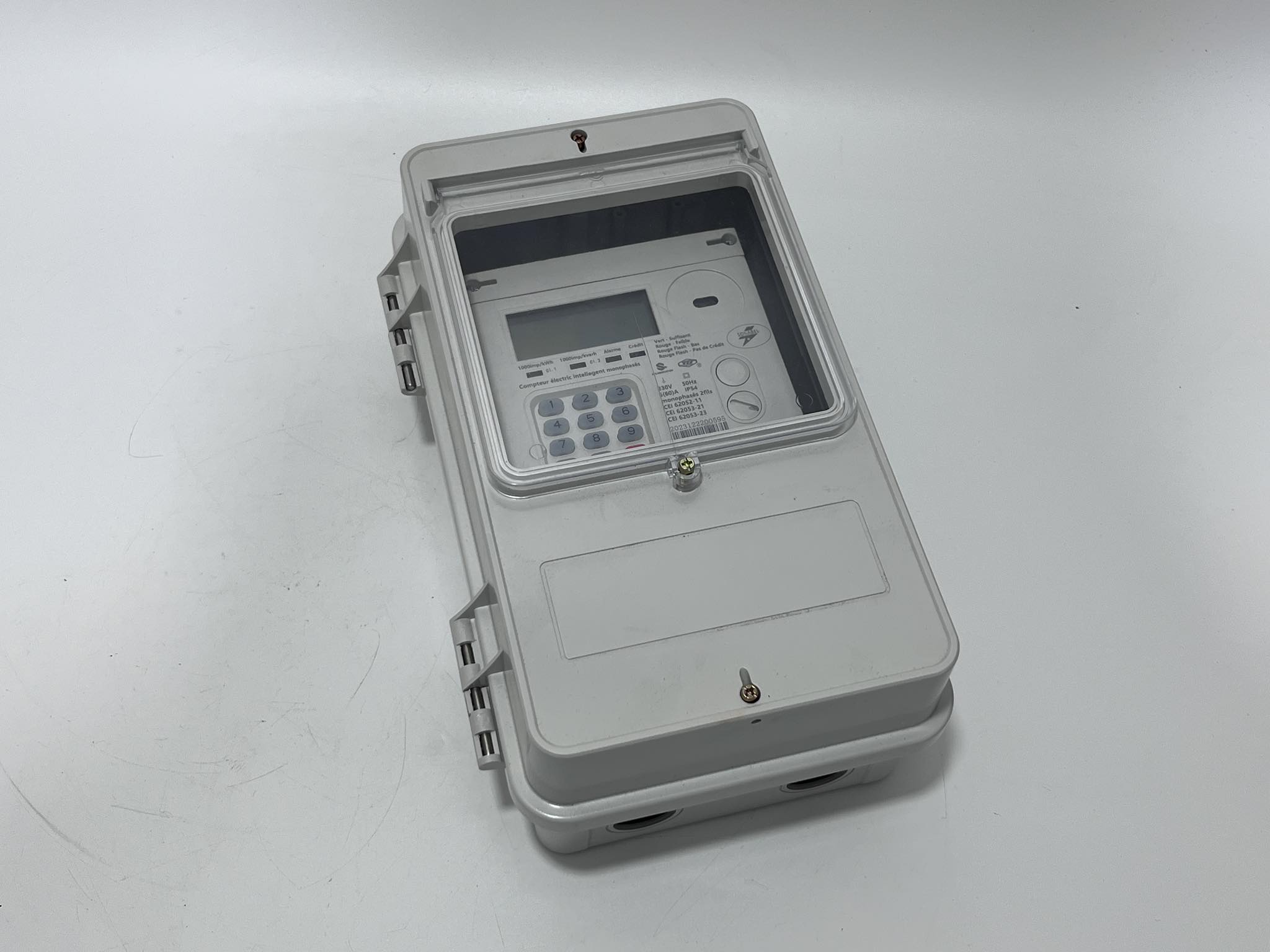 XJ Metering Ön Ödemeli Monofaze Elektrik Sayacı 230V 50Hz XJ Metering Ön Ödemeli Monofaze Elektrik Sayacı 230V 50Hz