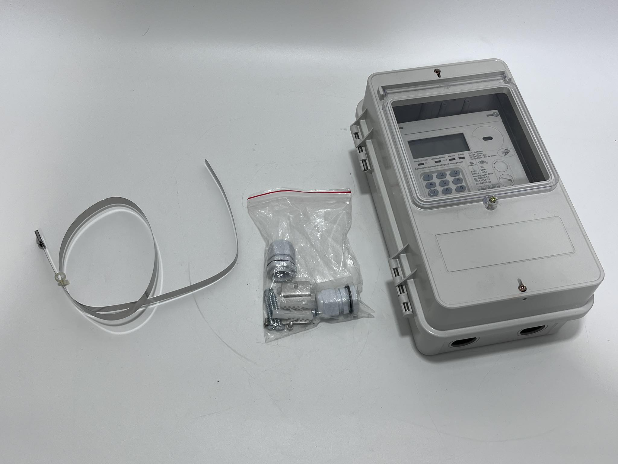 XJ Metering Ön Ödemeli Monofaze Elektrik Sayacı 230V 50Hz XJ Metering Ön Ödemeli Monofaze Elektrik Sayacı 230V 50Hz