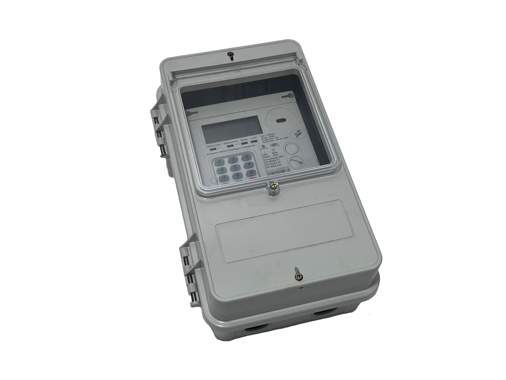 XJ Metering Ön Ödemeli Monofaze Elektrik Sayacı 230V 50Hz XJ Metering Ön Ödemeli Monofaze Elektrik Sayacı 230V 50Hz