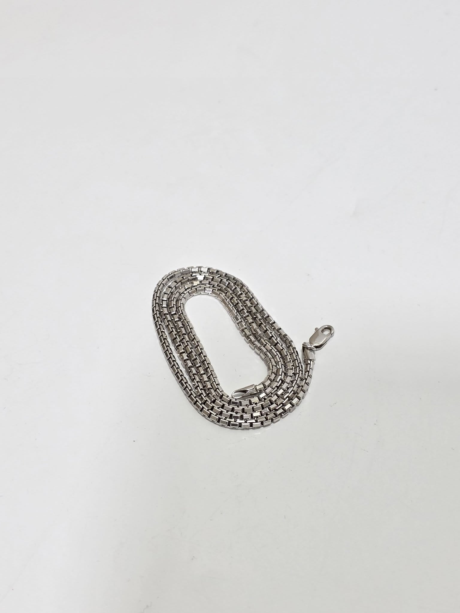 Zincir Motifli 925 Ayar Gümüş Kolye 2mm 15 Gram Zincir Motifli 925 Ayar Gümüş Kolye 2mm 15 Gram