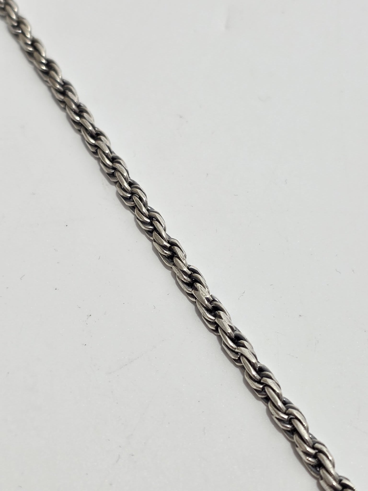 Zincir Motifli 925 Ayar Gümüş Kolye 4,5mm 45,05 Gram Zincir Motifli 925 Ayar Gümüş Kolye 4,5mm 45,05 Gram